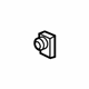 GM 39010085 Lumbar Switch, Front