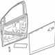 GM 84025420 Door Shell, Front Driver Side