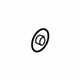 GM 21171261 Window Handle Spacer