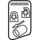 GM 22915769 Caution Label, Passenger Side