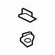 GM 15877014 Sunshade Support