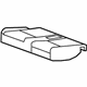GM 25816398 Seat Cushion Pad, Rear Driver Side