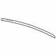 GM 84178714 Rear Molding, Upper Driver Side