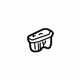 GM 12533139 Coin Holder, Front