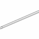 GM 15234554 Body Side Molding, Black, Front Driver Side