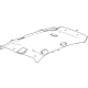 GM 42757997 Headliner, Jet Black