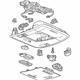 GM 84456883 Console Assembly