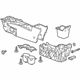 GM 23506624 Center Console, Front