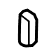 GM 84471613 Seat Switch Knob, Front