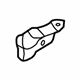 GM 23227483 Baffle, Upper Passenger Side