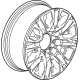GM 84742714 Wheel, Alloy, Rear