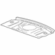 GM 25996599 Package Tray Panel, Rear