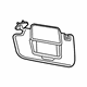GM 84657800 Sunvisor, Dark Gray, Driver Side
