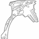 GM 26692172 Inner Quarter Panel, Rear Driver Side