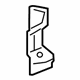 GM 22975050 Inner Quarter Panel Baffle, Driver Side