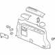 GM 15915901 Side Trim Panel, Gray, Rear Driver Side