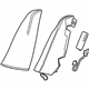 GM 39155952 Bolster, Beige, Rear