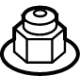 GM 11604681 Top Nut, Front