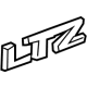 GM 84300967 Nameplate, Black