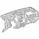 GM 84044666 Instrument Panel, Dark Gray, Lower