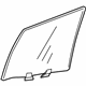 GM 15829154 Door Glass, Rear Passenger Side