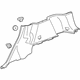 GM 22862879 Lower Trim Panel, Black, Driver Side
