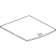 GM 84160124 Floor Cover, Titanium