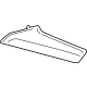 GM 84165556 Upper Trim, Black, Driver Side