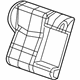 GM 22784002 Bolster Cover, Rear
