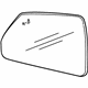 GM 22814961 Mirror Glass, Rear Driver Side