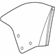 GM 13366909 Quarter Glass, Driver Side