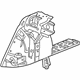 GM 39038382 Inner Wheelhouse, Rear Passenger Side