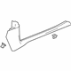 GM 23311821 Front Sill Plate, Black, Passenger Side