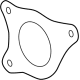 GM 85579359 Master Cylinder Assy Gasket