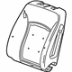 GM 20820282 Seat Back Pad, Driver Side