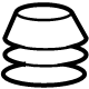 GM 12693849 Engine Cover Grommet