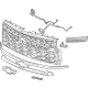 GM 85622831 Grille, Front