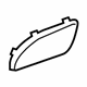 GM 22898676 Speaker Grille, Titanium, Passenger Side