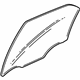 GM 21998123 Door Glass, Rear Driver Side