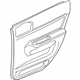 GM 10366426 Door Trim Panel, Rear Passenger Side