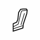 GM 19122755 Hinge Cover, Rear Passenger Side