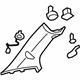 GM 15912658 Windshield Pillar Trim, Upper Driver Side
