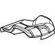 GM 84787872 Cushion Cover, Black, Front Passenger Side