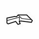 GM 22754011 Defroster Duct, Passenger Side
