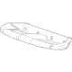 GM 84867268 Seat Cushion Pad, Rear