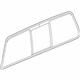 GM 15951943 Back Glass, Rear