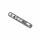 GM 22970409 Warning Label
