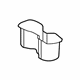 GM 84543248 Cup Holder, Jet Black, Front