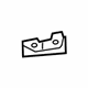 GM 84921336 Fender Bracket, Front Passenger Side