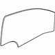 GM 42704592 Door Glass, Front Driver Side